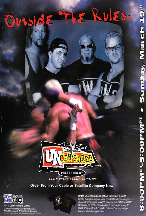 Movie poster for WCW Uncensored 2000 (2000)