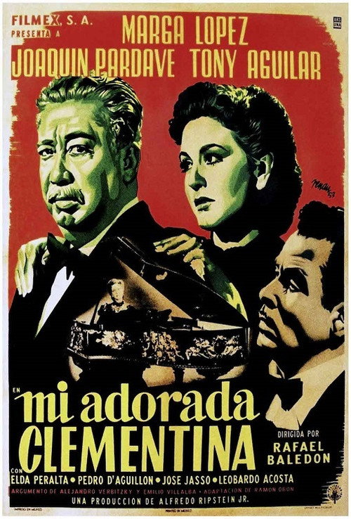 Movie poster for Mi adorada Clementina (1953)