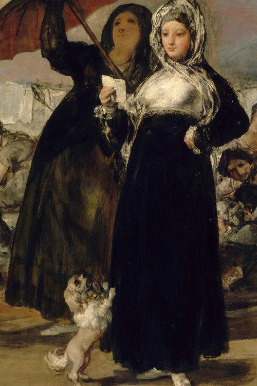 Movie poster for Francisco de Goya « La Lettre, la Flèche et le Balai » (1992)