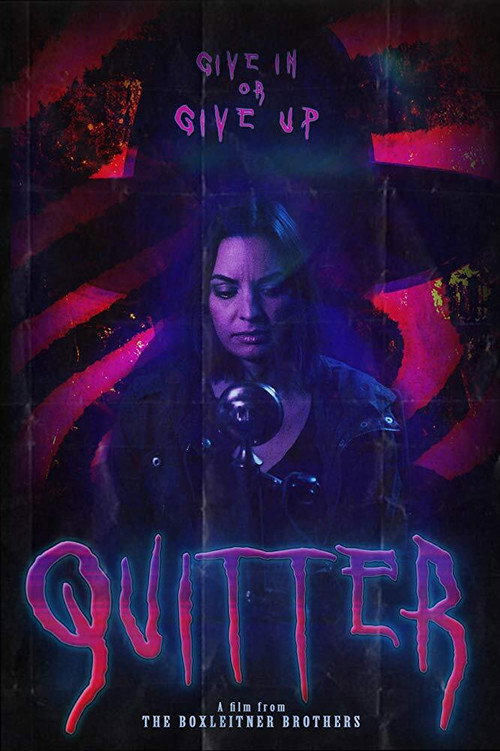 Movie poster for Quitter (2019)