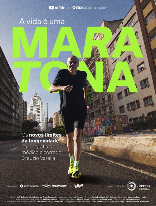 Movie poster for A Vida é uma Maratona (2025)
