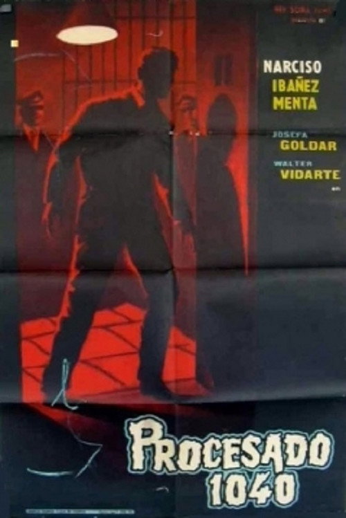 Movie poster for Procesado 1040 (1958)