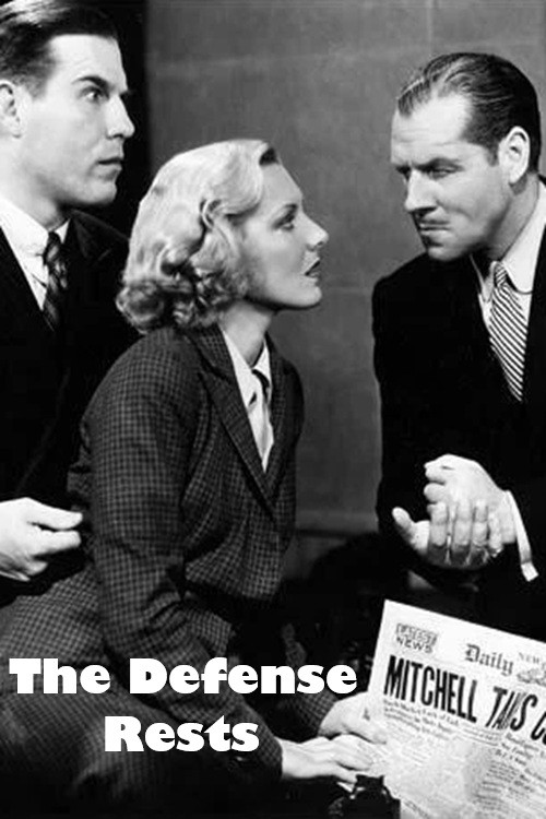 Movie poster for The Defense Rests (1934)
