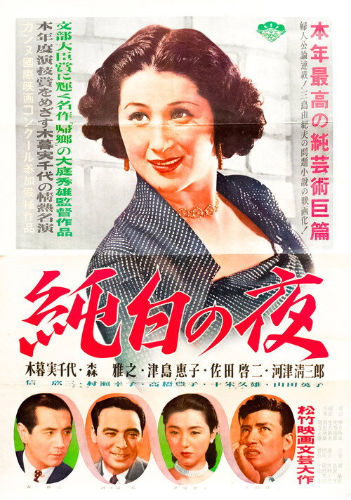 Movie poster for Pure White Nights (1951)