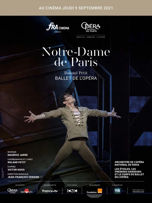 Movie poster for Notre-Dame de Paris (Opéra Bastille) (2021)