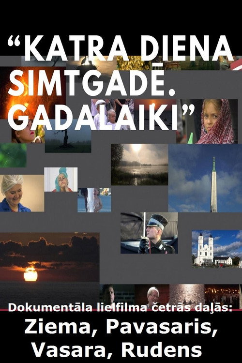 Movie poster for Katra diena simtgadē. Gadalaiki. (2019)