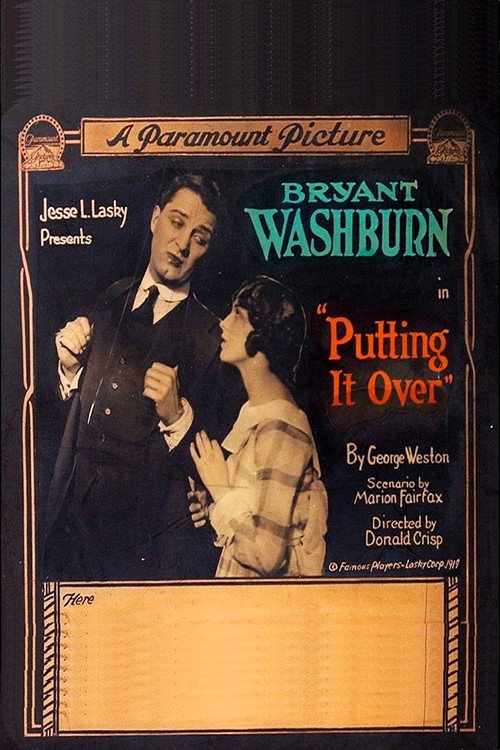 Movie poster for Putting It Over (1919)