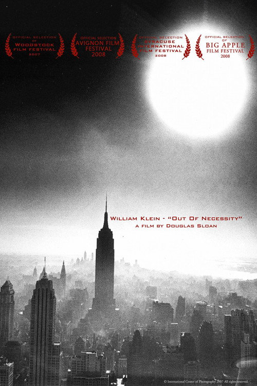Movie poster for William Klein: Out of Necessity (2007)