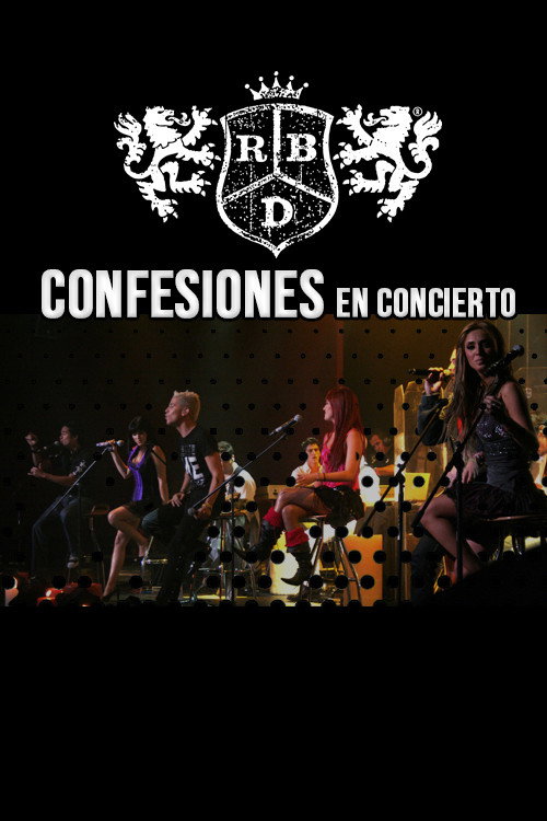 Movie poster for RBD: Confesiones en Concierto (2007)