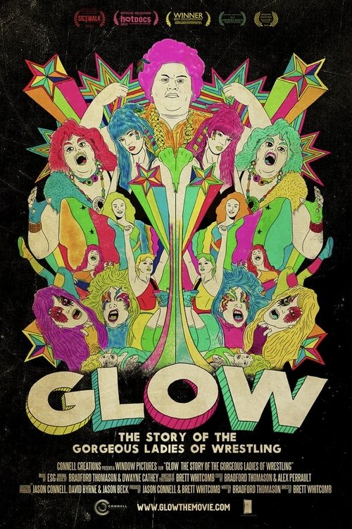 Movie poster for GLOW: The Story of The Gorgeous Ladies of Wrestling (2012)