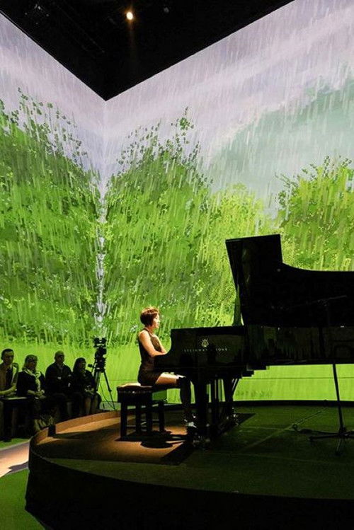 Movie poster for Yuja Wang x David Hockney London Lightroom (2025)