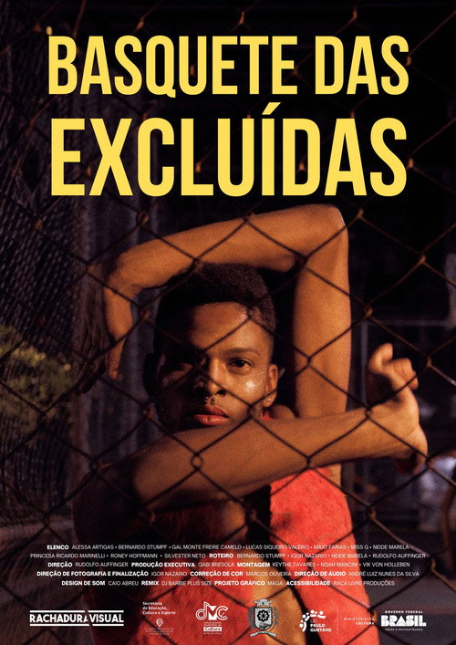 Movie poster for Basquete das excluídas
