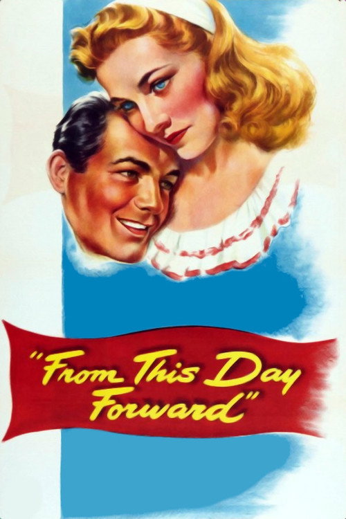 Movie poster for From This Day Forward (1946)