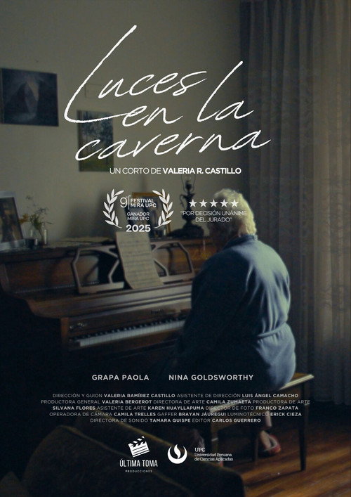Movie poster for Luces en la caverna (2025)