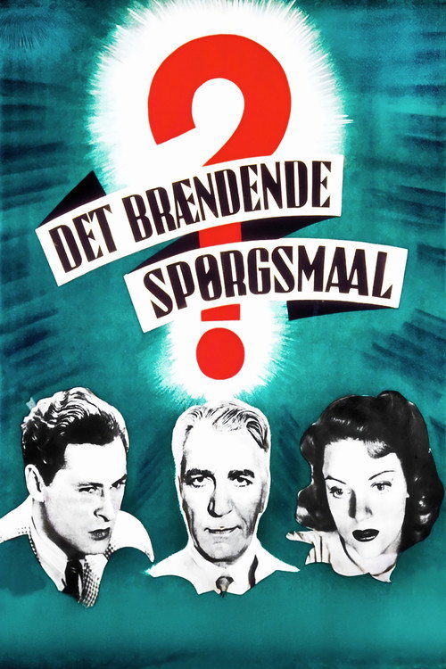Movie poster for The Burning Question (1943)