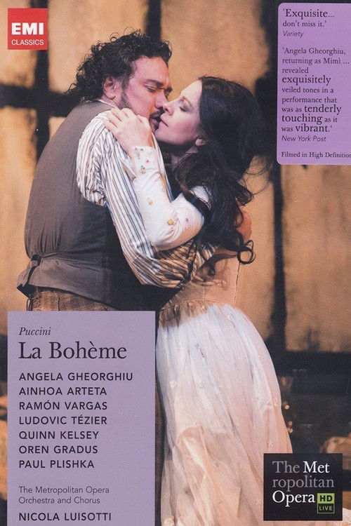 Movie poster for Puccini: La Bohème (2008)