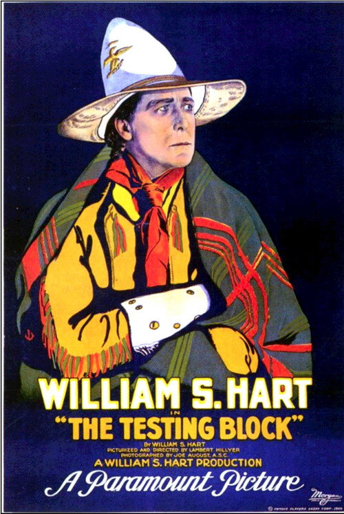Movie poster for The Testing Block (1920)