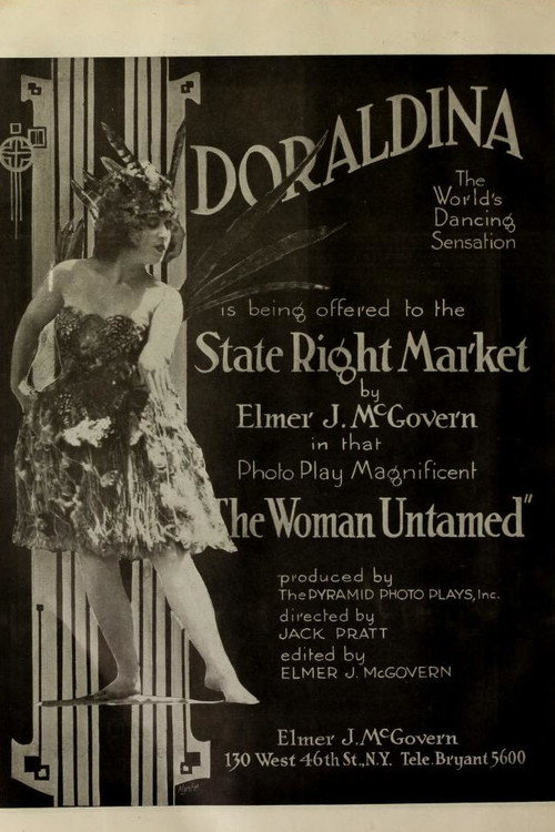 Movie poster for The Woman Untamed (1920)