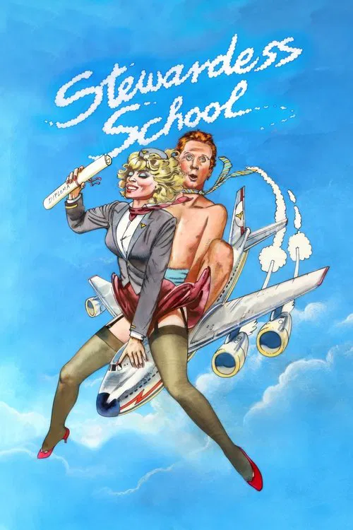 Movie poster for Stewardess School (1986)