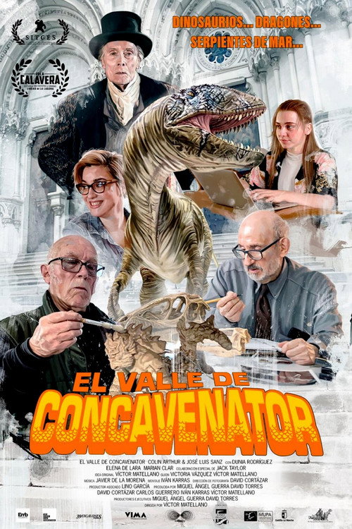 Movie poster for The Concavenator Valley (2023)