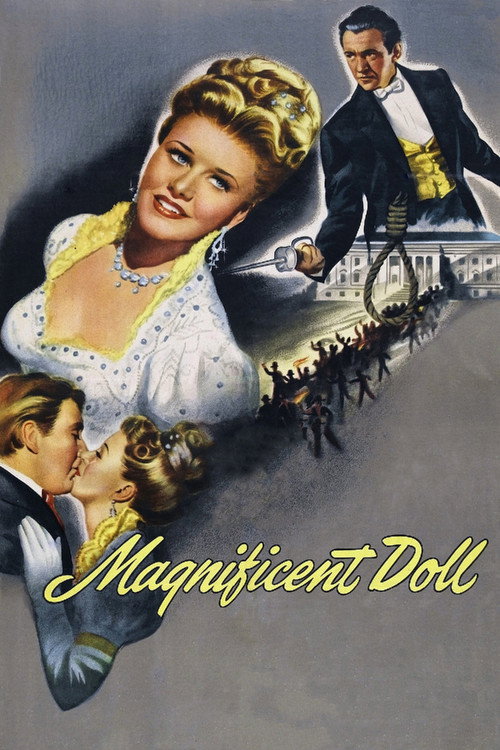 Movie poster for Magnificent Doll (1946)