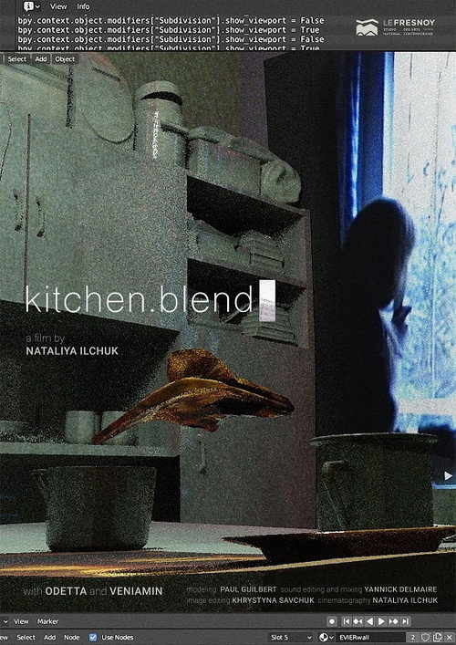 Movie poster for kitchen.blend (2021)