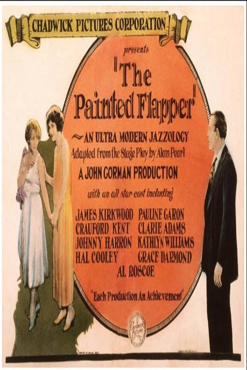 Movie poster for The Painted Flapper (1924)