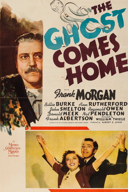 Movie poster for The Ghost Comes Home (1940)