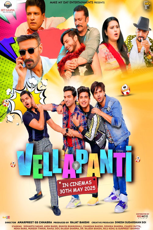 Movie poster for Vellapanti (2025)