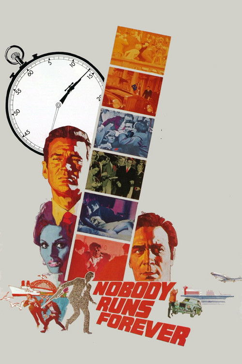 Movie poster for Nobody Runs Forever (1968)