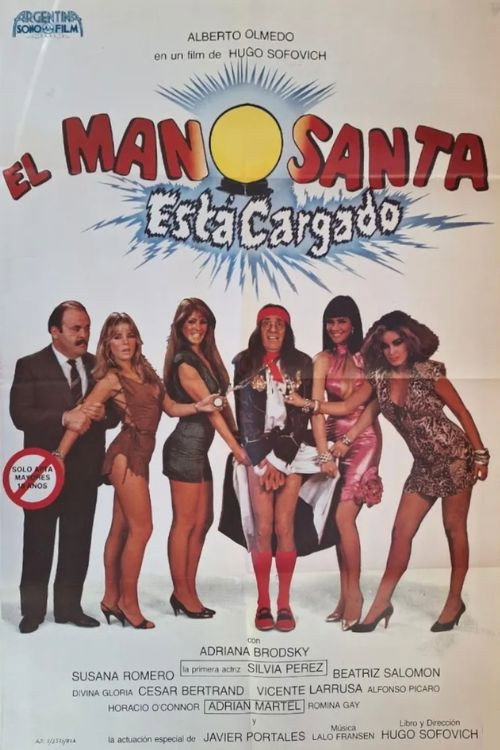 Movie poster for El Manosanta está Cargado (1987)