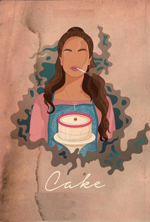 Movie poster for Cake (2018)