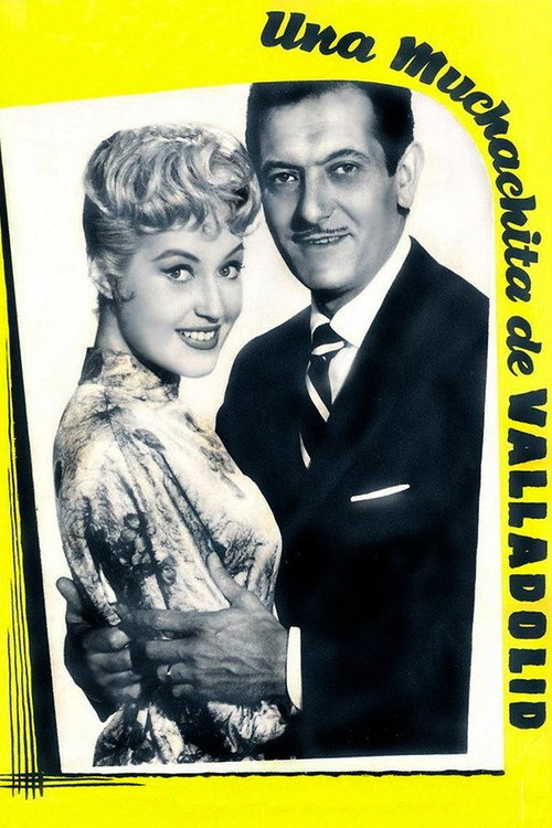 Movie poster for Una muchachita de Valladolid (1958)