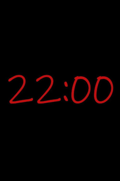 Movie poster for 22:00 (2024)