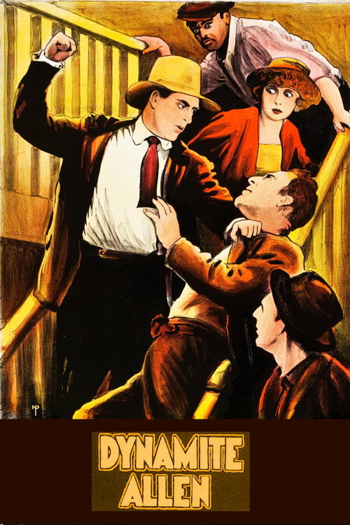 Movie poster for Dynamite Allen (1921)