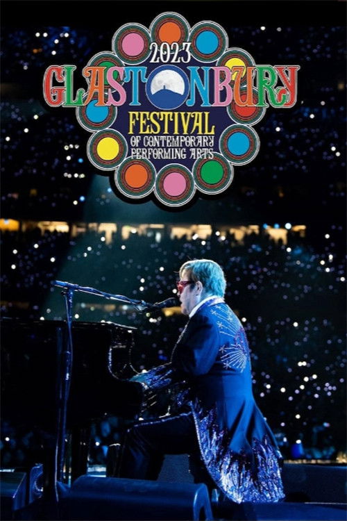 Elton John - Glastonbury 2023 poster