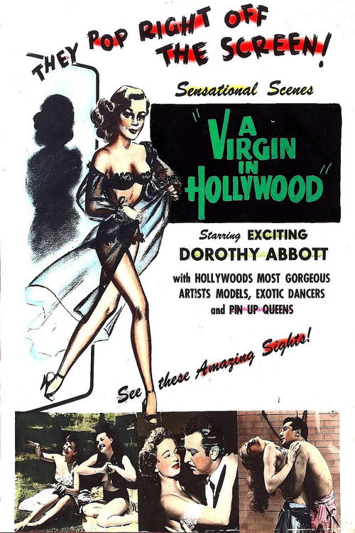 Movie poster for A Virgin In Hollywood (1953)