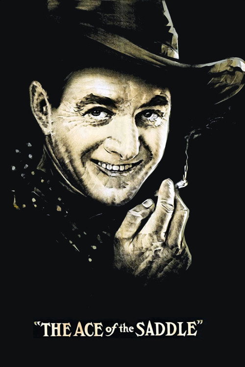Movie poster for The Ace of the Saddle (1919)