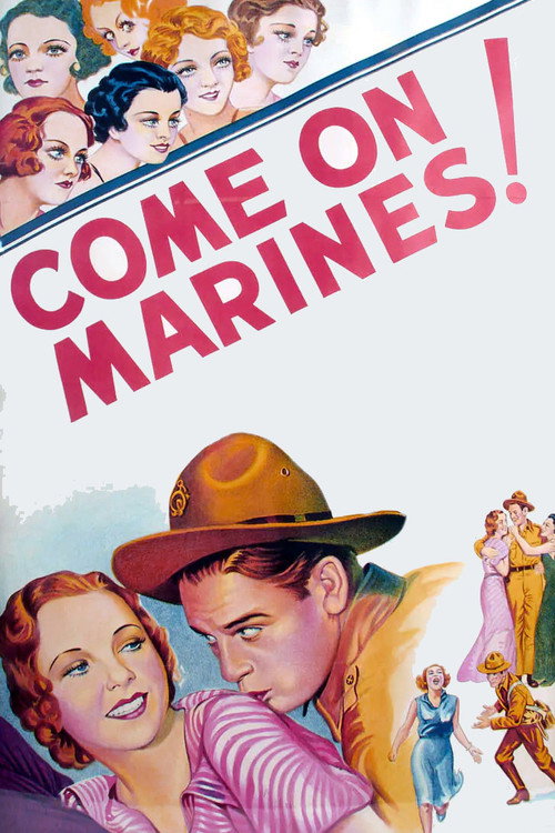 Movie poster for Come On, Marines! (1934)