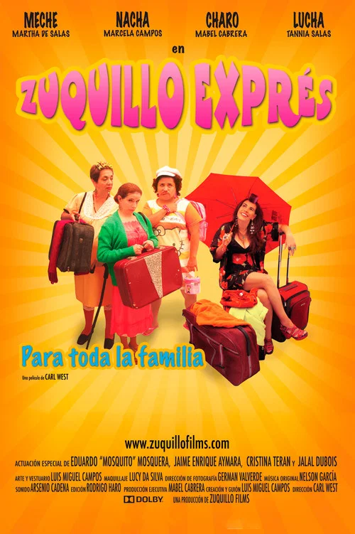 Movie poster for Zuquillo Exprés (2010)