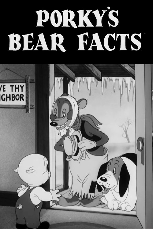 Movie poster for Porky's Bear Facts (1941)