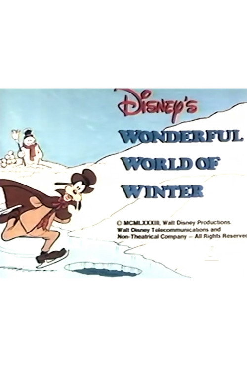 Movie poster for Disney's Wonderful World of Winter (1983)