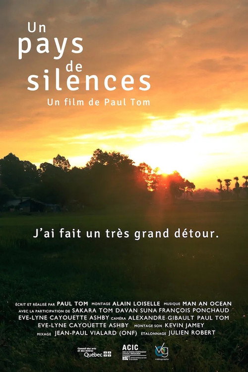 Movie poster for A Land of Silences (2014)