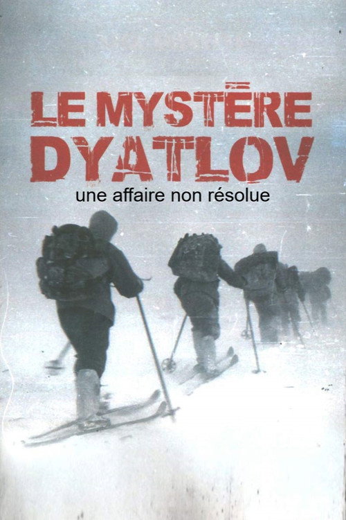 Movie poster for Le mystère Dyatlov, une affaire non résolue (2021)
