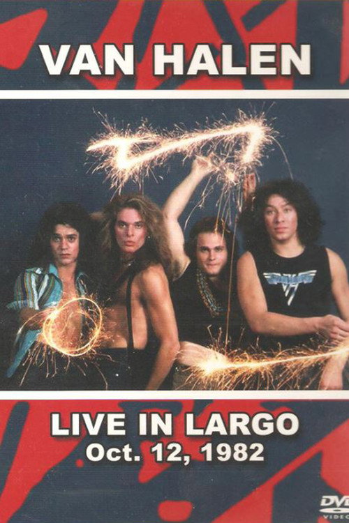 Movie poster for Van Halen - Live In Largo
