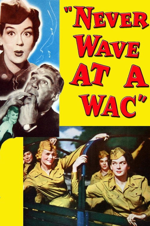 Movie poster for Never Wave at a WAC (1953)