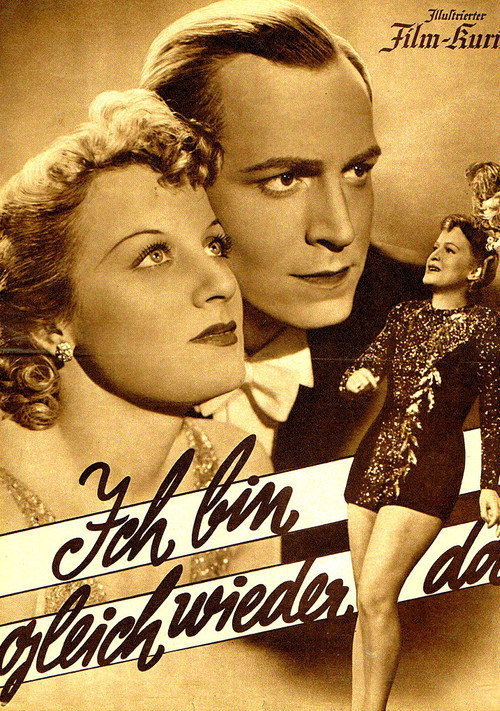 Movie poster for Ich bin gleich wieder da (1939)