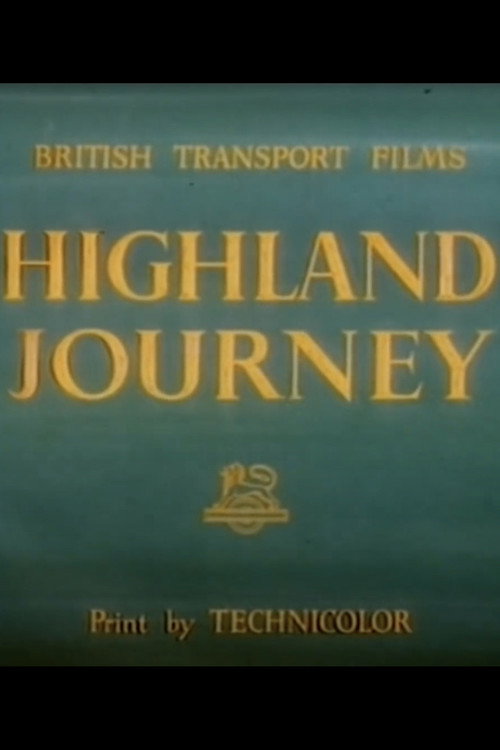 Movie poster for Highland Journey (1953)