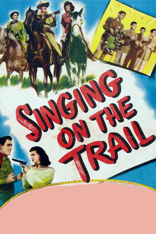 Movie poster for Singing on the Trail (1946)
