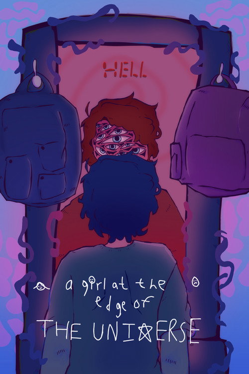 Movie poster for A Girl at the Edge of the Universe (2023)